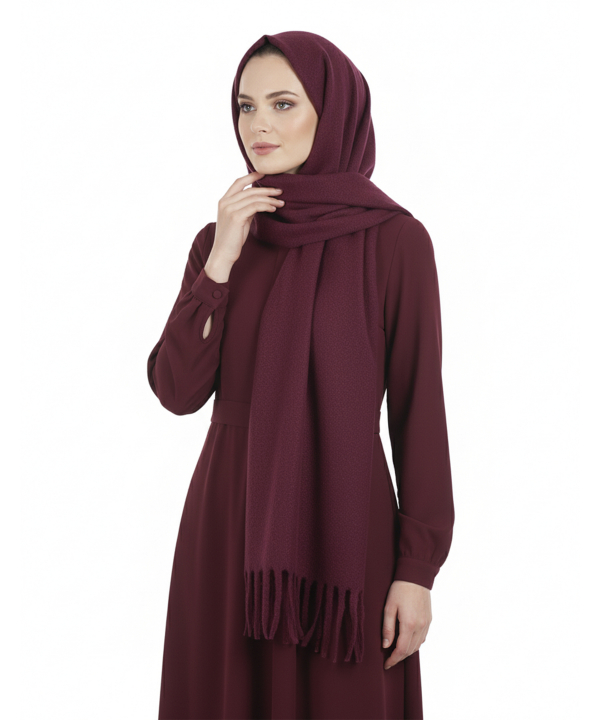 شال موهر زنانه نوولاشال کد 55288