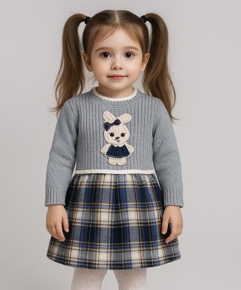 پیراهن دخترانه مندوست كد 13445