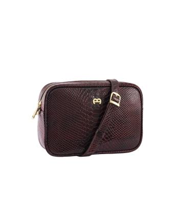 کیف کراس بادی زنانه چرم طبیعی منط مدل f142