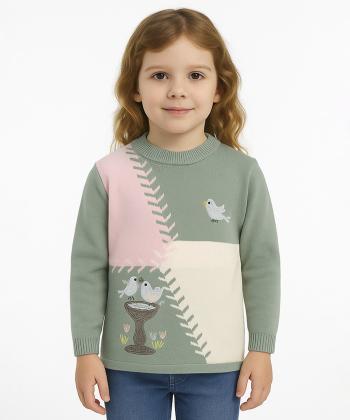 پلیور دخترانه مندوست كد 13457