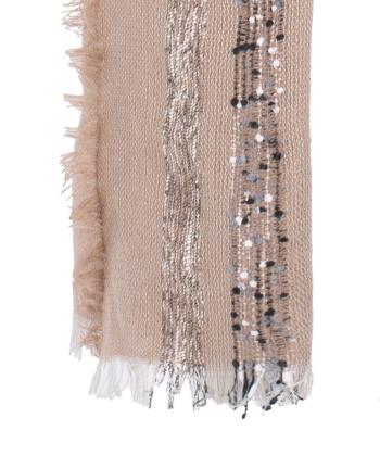 شال نخي پاييزه زنانه نوولاشال كد 55295