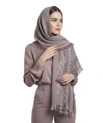 شال نخي پاييزه زنانه نوولاشال كد 55295