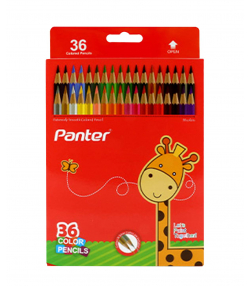 مداد رنگی 36 رنگ Hexagonal پنتر Panter مدل PCP 103