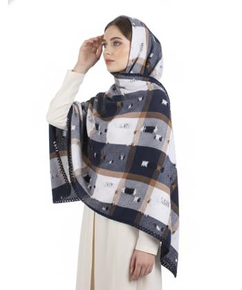 شال موهر زنانه نوولاشال كد 55297