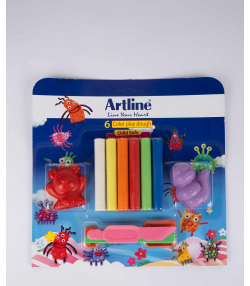 خمیر بازی 6 رنگ آرت لاین Artline