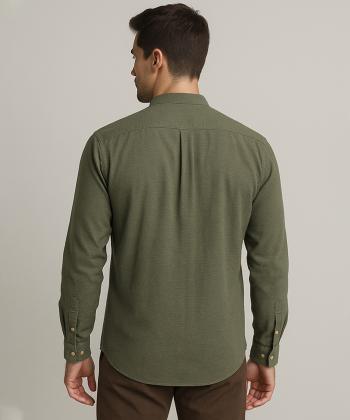 پيراهن آستين بلند لينن مردانه فريولي كد 11125