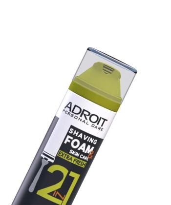 فوم اصلاح صورت ادرویت مدل اکسترا فرش حجم 250 میلی لیتر