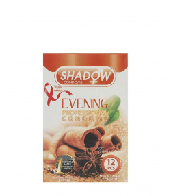 کاندوم خاردار و حلقوی شدو Shadow مدل Evening بسته 12 عددی