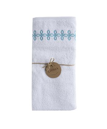 حوله دست لوما مدل گلدوزی گلبرگ