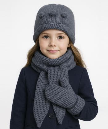 دستکش و کلاه بچگانه ملورینا کد 9309