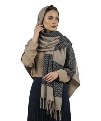 شال موهر زنانه نوولاشال كد 55296