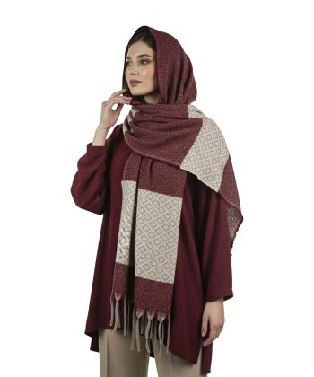 شال موهر زنانه نوولاشال كد 55296