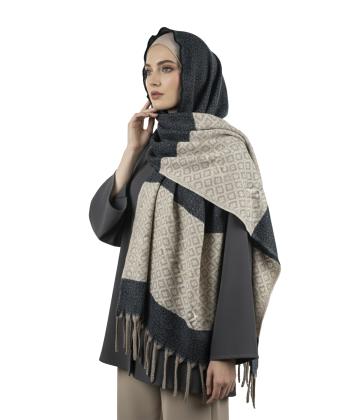 شال موهر زنانه نوولاشال كد 55296