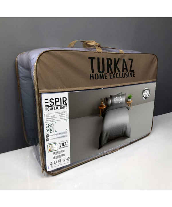 ست روتختي يك نفره 4 تكه توركاز Turkaz طرح c174