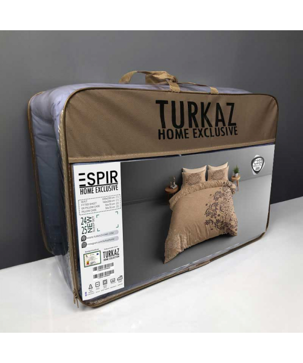 ست روتختي دو نفره 6 تكه توركاز Turkaz طرح c222