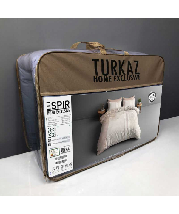 ست روتختي دو نفره 6 تكه توركاز Turkaz طرح c240