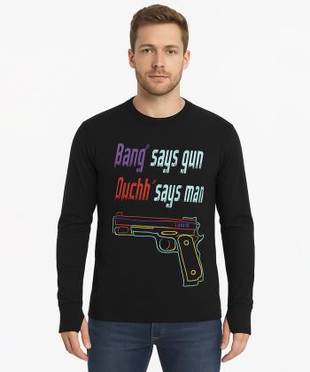 تیشرت آستین بلند تن لی لاژان پوش کد 1021F