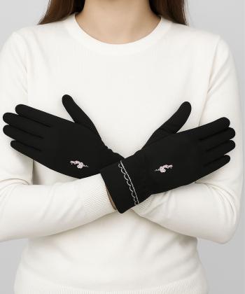 دستكش برف دخترانه بالون كد GL25