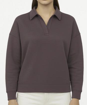 پولوشرت آستین بلند زنانه ال سی وایکیکی مدل S566565Z8