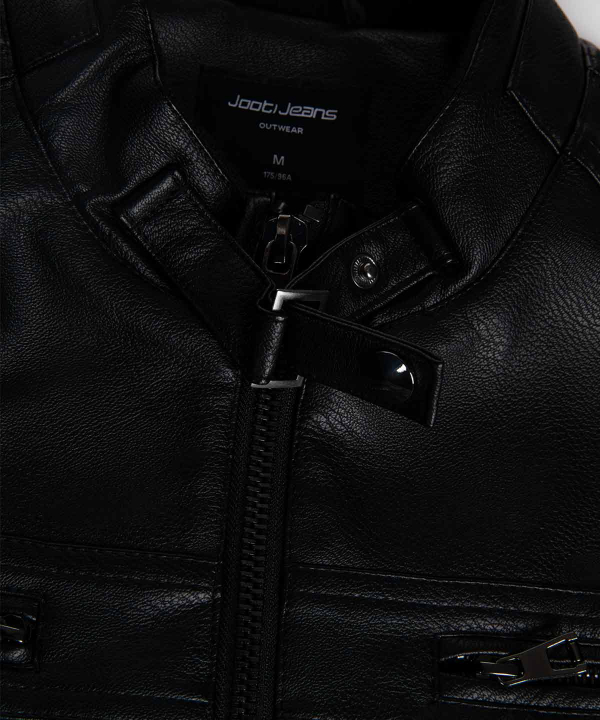 کت چرم مردانه جوتی جینز JootiJeans کد 94522101