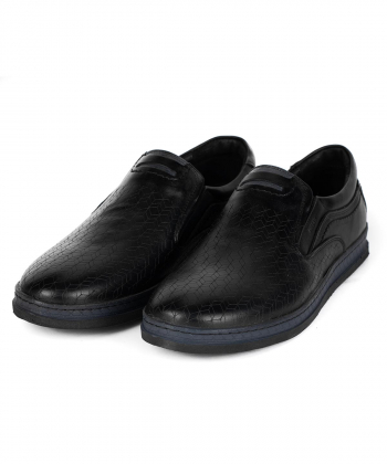 کفش مردانه چرم طبیعی مارال چرم Maral Leather مدل مارتینس