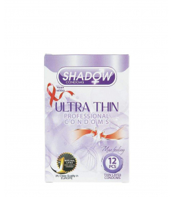 کاندوم بسیار نازک شدو Shadow مدل Ultra Thin بسته 12 عددی