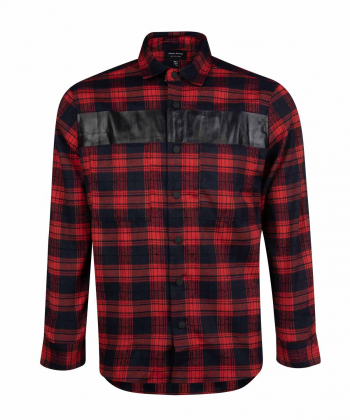 پیراهن چهارخانه مردانه جوتی جینز JootiJeans کد 92531030