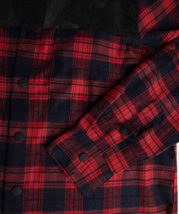 پیراهن چهارخانه مردانه جوتی جینز JootiJeans کد 92531030