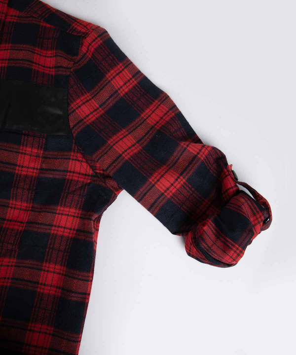 پیراهن چهارخانه مردانه جوتی جینز JootiJeans کد 92531030