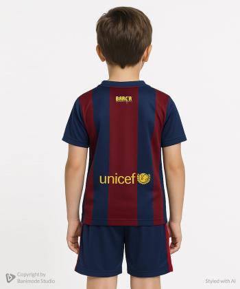 كيت ورزشي بارسلونا پسرانه دوكزيگ مدل 1059