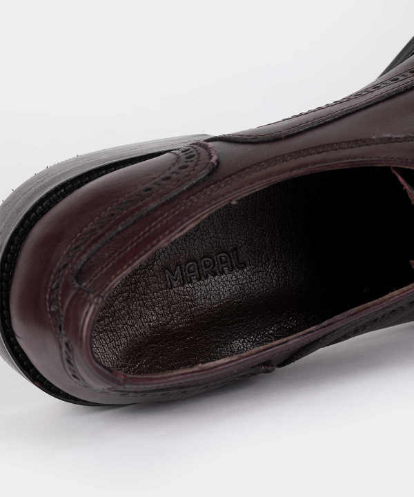 کفش مجلسی مردانه مارال چرم Maral Leather مدل کامارو