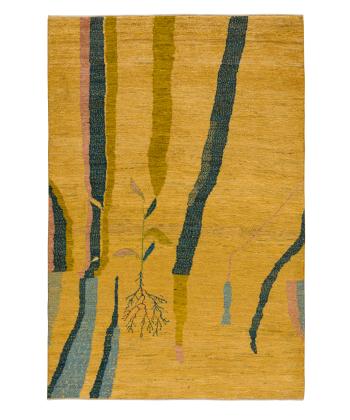 فرش دستباف کشکولی ذوالانواری الوان 3080