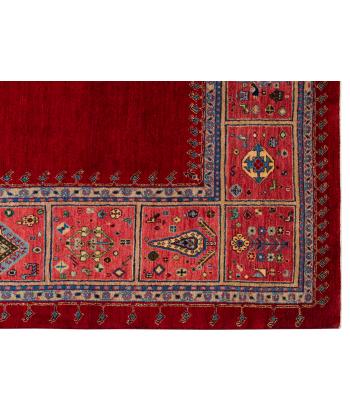 فرش دستباف لری ذوالانواری قرمز 3009