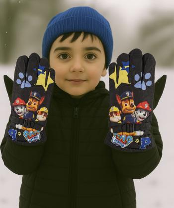 دستكش برف بچگانه بالون طرح سگ هاي نگهبان GL21