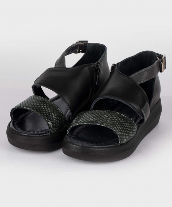 صندل زنانه مارال چرم Maral Leather مدل کیارا