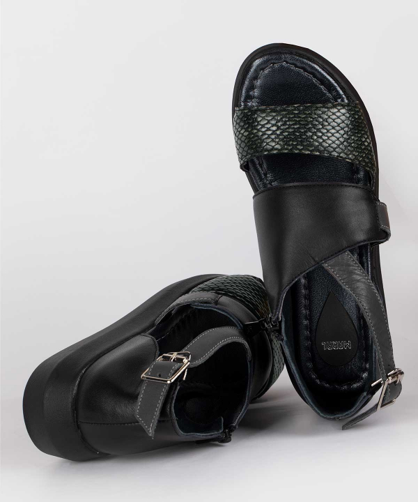 صندل زنانه مارال چرم Maral Leather مدل کیارا