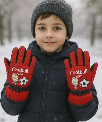 دستكش برف بچگانه بالون كد GL24