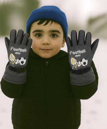 دستكش برف بچگانه بالون كد GL24