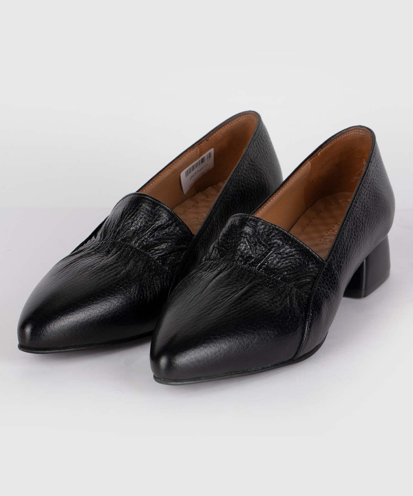کفش زنانه پاشنه‌دار مارال چرم Maral Leather مدل ثمین