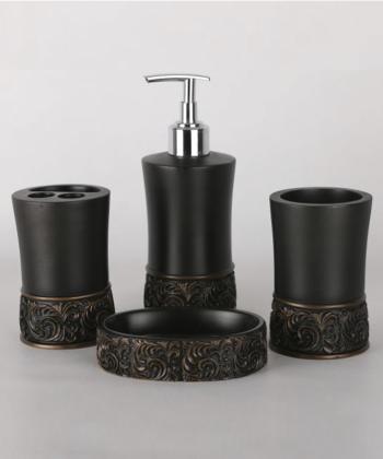 ست سرویس بهداشتی 4 پارچه دلفین مدل 010