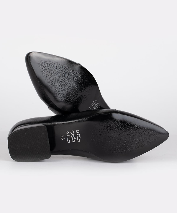 کفش زنانه پاشنه‌دار مارال چرم Maral Leather مدل ثمین