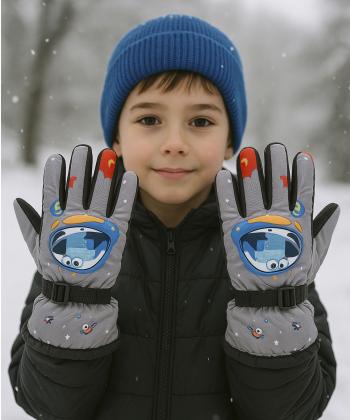 دستكش برف پسرانه بالون كد GL22