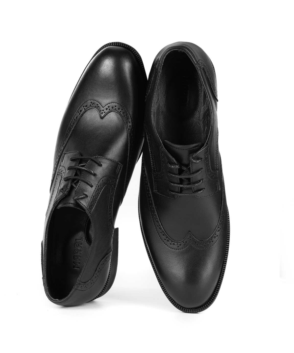 کفش مجلسی مردانه مارال چرم Maral Leather مدل هشترک ویستا