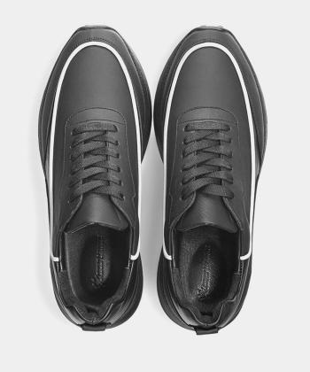 كفش روزمره مردانه چرم طبيعي نوين چرم مدل 8811