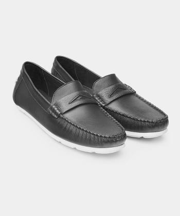 كفش كالج مردانه چرم طبيعي نوين چرم مدل 9812