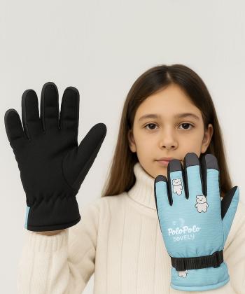 دستكش برف بچگانه بالون كد GL18