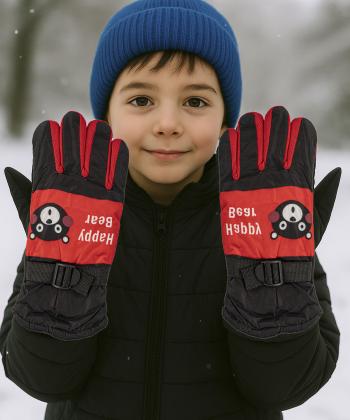 دستكش برف بچگانه بالون كد GL19