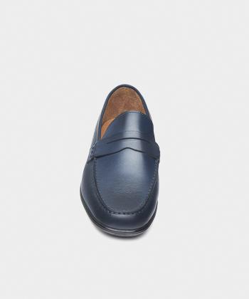 كفش كالج مردانه چرم طبيعي نوين چرم مدل 7065