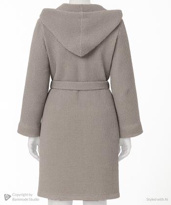 حوله تن پوش لوما مدل وافل کلاهدار