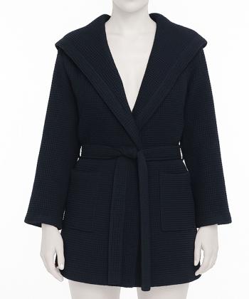 حوله تن پوش لوما مدل وافل کلاهدار